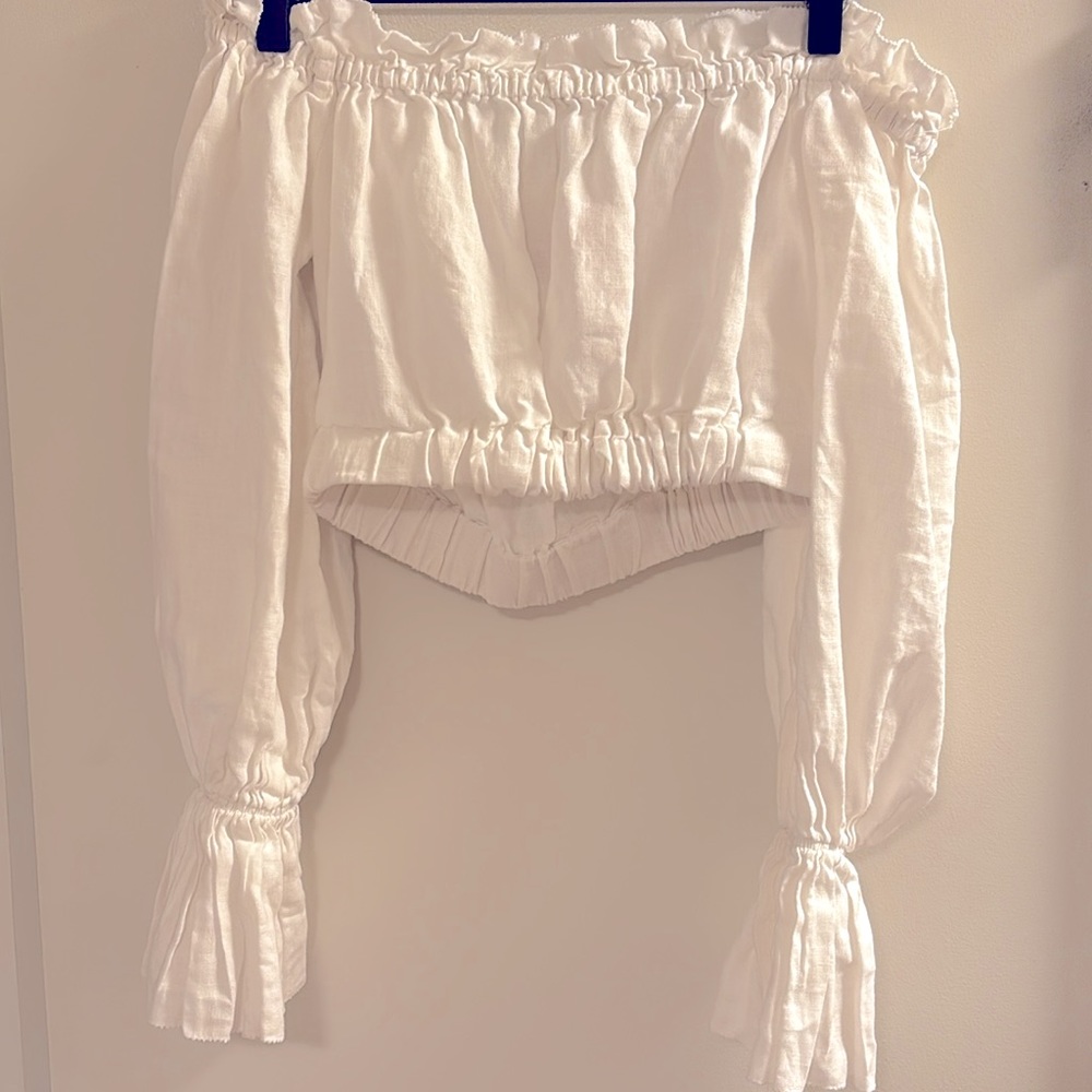 Staud Tristan Crop Top